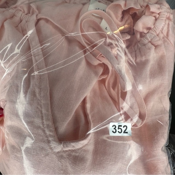 New Anthropology Cloth & Stone Linen Dress Womens Size Large - Picture 8 of 8